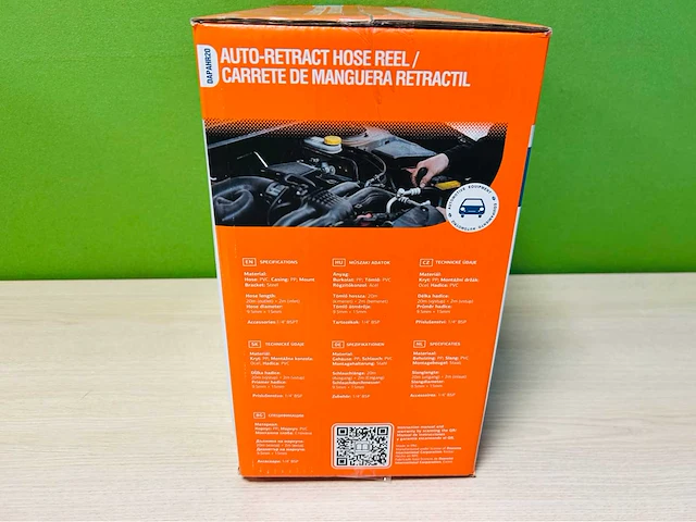Daewoo - 2025 - dapahr20 - automatisch oprolbare slanghaspel 20m - afbeelding 7 van  11