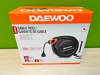 Daewoo - 2025 - dapcr20 - automatisch oprolbare kabelhaspel 20m - afbeelding 9 van  9