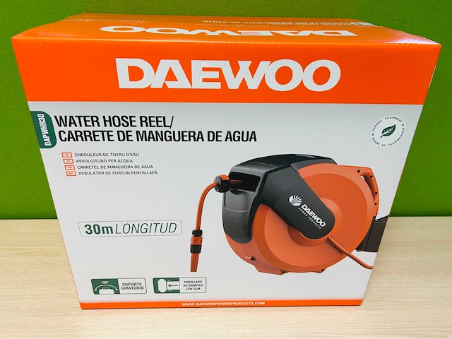 Daewoo - 2025 - dapwhr30 - automatisch oprolbare waterhaspel 30m - afbeelding 9 van  12