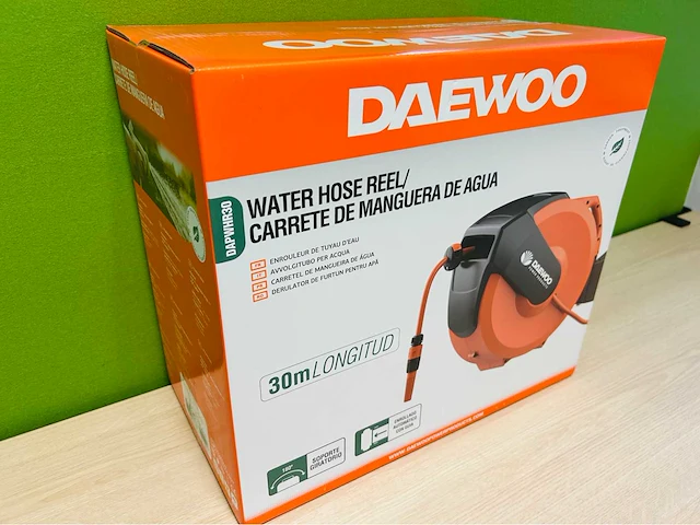 Daewoo - 2025 - dapwhr30 - automatisch oprolbare waterhaspel 30m - afbeelding 2 van  12