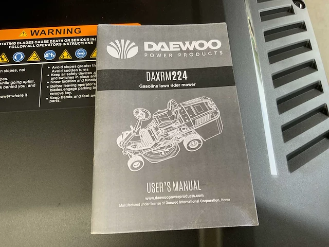 Daewoo - 2025 - daxrm224 - zitmaaier - afbeelding 19 van  20