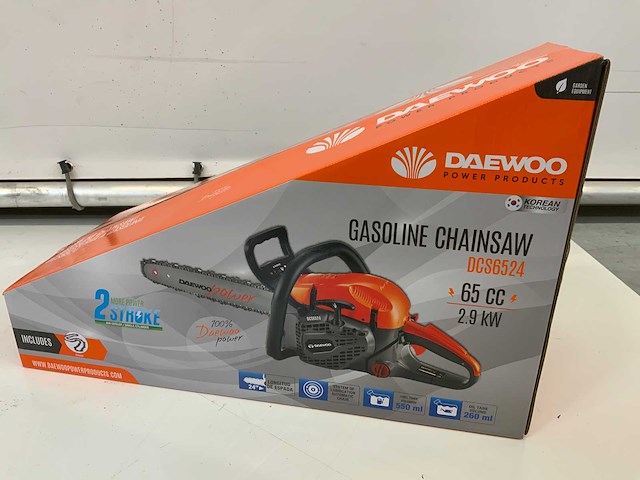 Daewoo - 2025 - dcs6524 - kettingzaag - afbeelding 2 van  14