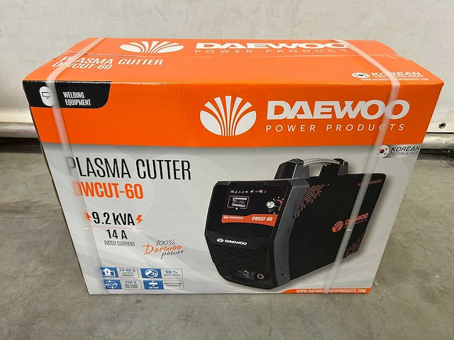 Daewoo - 2025 - dwcut60 - plasmasnijmachine - afbeelding 3 van  19