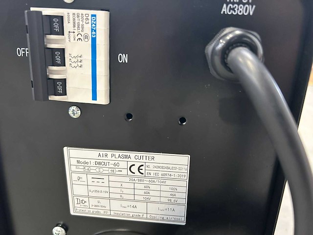 Daewoo - 2025 - dwcut60 - plasmasnijmachine - afbeelding 14 van  21