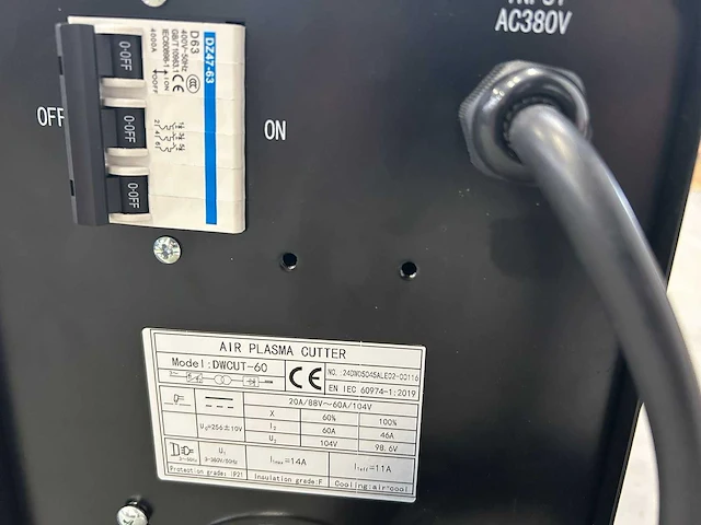 Daewoo - 2025 - dwcut60 - plasmasnijmachine - afbeelding 14 van  21