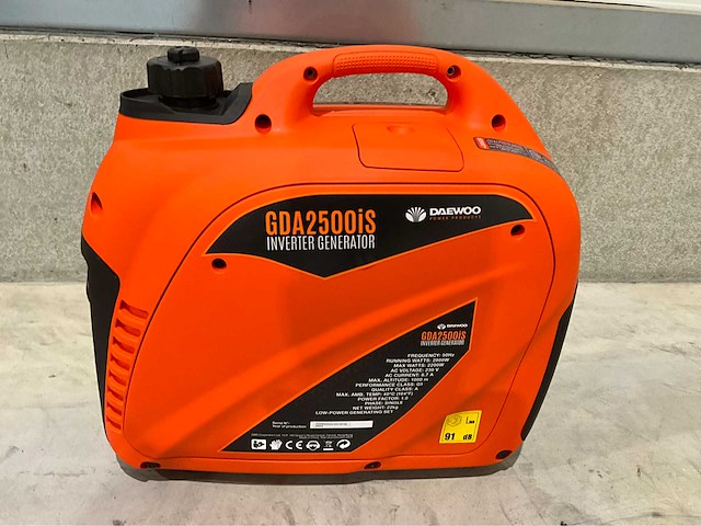 Daewoo - 2025 - gda 2500 is - noodstroomaggregaat - afbeelding 9 van  16