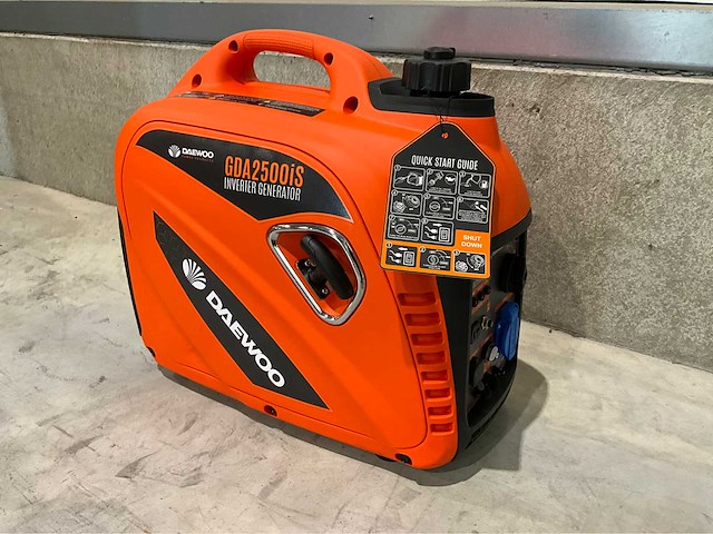 Daewoo - 2025 - gda 2500 is - noodstroomaggregaat - afbeelding 12 van  16