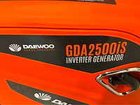Daewoo - 2025 - gda 2500 is - noodstroomaggregaat - afbeelding 6 van  16