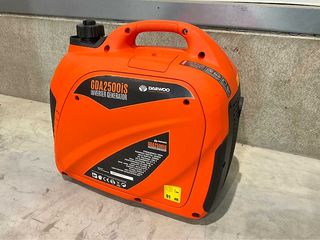 Daewoo - 2025 - gda 2500 is - noodstroomaggregaat - afbeelding 5 van  9