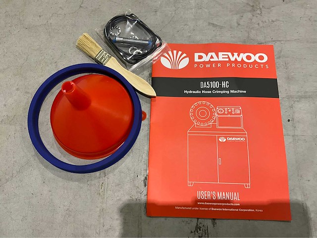 Daewoo - 2026 - 5100 - hydraulische pers - afbeelding 4 van  10
