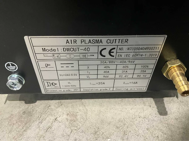 Daewoo - 2026 - cut-40 - plasmasnijmachine - afbeelding 9 van  13