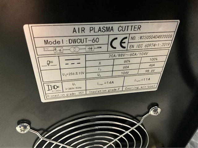 Daewoo - 2026 - cut-60 - plasmasnijmachine - afbeelding 9 van  11