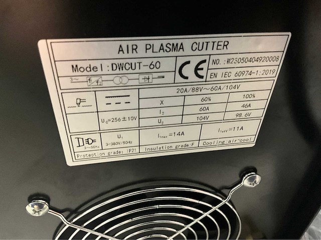 Daewoo - 2026 - cut-60 - plasmasnijmachine - afbeelding 9 van  11