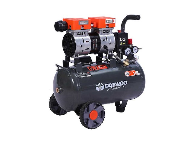 Daewoo - 2026 - daax24l - luchtcompressor 24l - afbeelding 3 van  4
