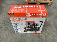 Daewoo - 2026 - daax24l - luchtcompressor 24l - afbeelding 2 van  4