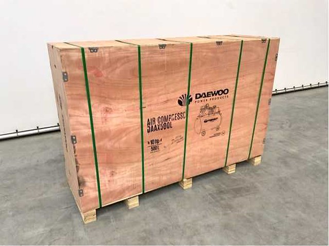 Daewoo - 2026 - daax500l - luchtcompressor 500l 14bar - afbeelding 14 van  29