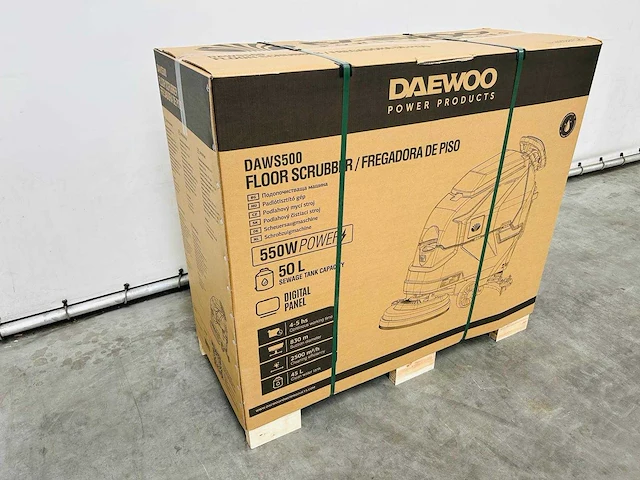 Daewoo - 2026 - daws500 - schrobmachine - vloerreiniger - afbeelding 16 van  26