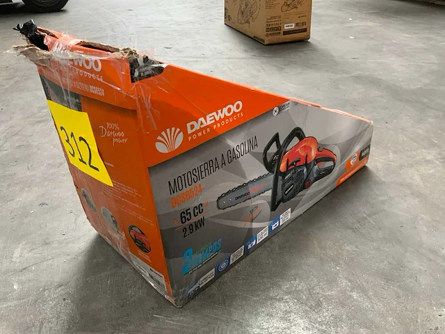 Daewoo - 2026 - dcs6524 - benzine kettingzaag - afbeelding 5 van  5
