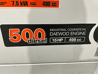 Daewoo - 2026 - ddae10500-3g diesel - noodstroomaggregaat - afbeelding 7 van  23