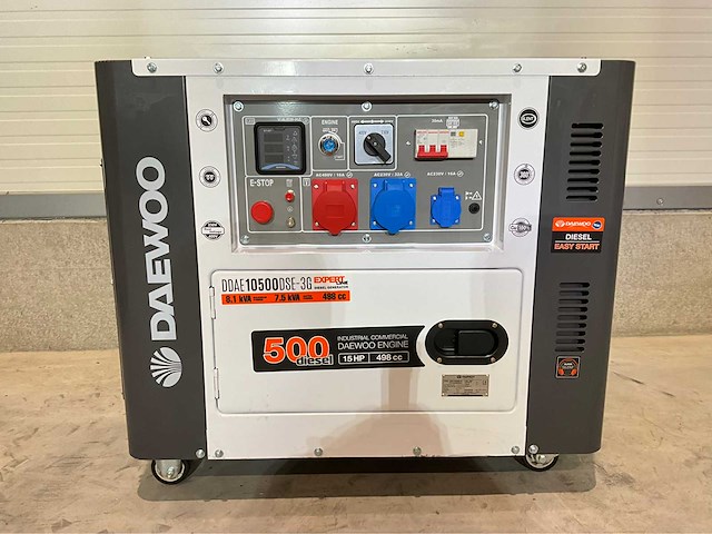 Daewoo - 2026 - ddae10500-3g diesel - noodstroomaggregaat - afbeelding 12 van  23