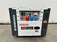 Daewoo - 2026 - ddae10500dse-3g - stroomgenerator 8.1kva (10x) - afbeelding 2 van  20