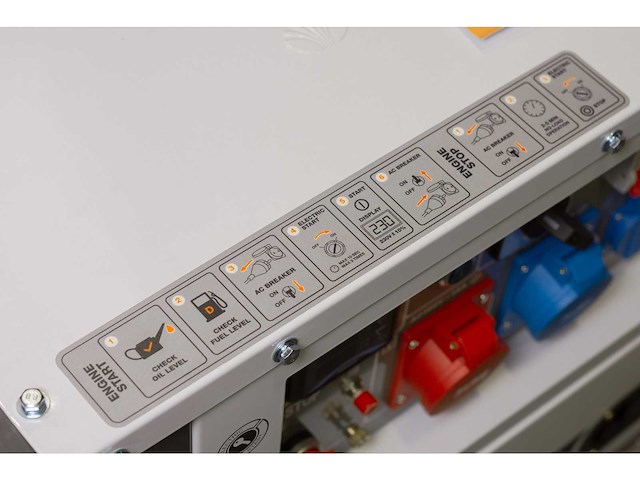 Daewoo - 2026 - ddae10500dse-3g - stroomgenerator 8.1kva - afbeelding 13 van  16