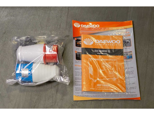 Daewoo - 2026 - ddae10500dse-3g - stroomgenerator 8.1kva - afbeelding 4 van  8