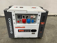 Daewoo - 2026 - ddae10500dse-3g - stroomgenerator 8.1kva - afbeelding 2 van  5
