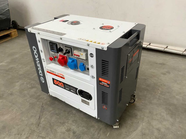 Daewoo - 2026 - ddae10500dse-3g - stroomgenerator 8.1kva - afbeelding 4 van  8