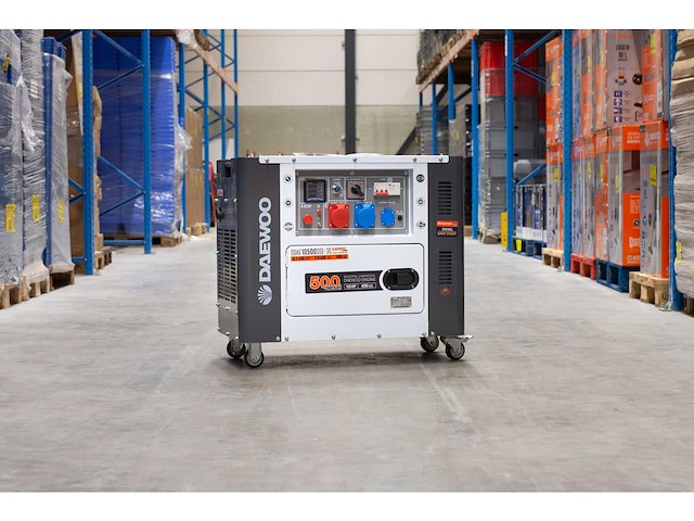 Daewoo - 2026 - ddae10500dse-3g - stroomgenerator 8.1kva - afbeelding 1 van  10