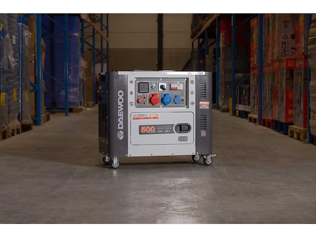 Daewoo - 2026 - ddae10500dse-3g - stroomgenerator 8.1kva - afbeelding 6 van  10