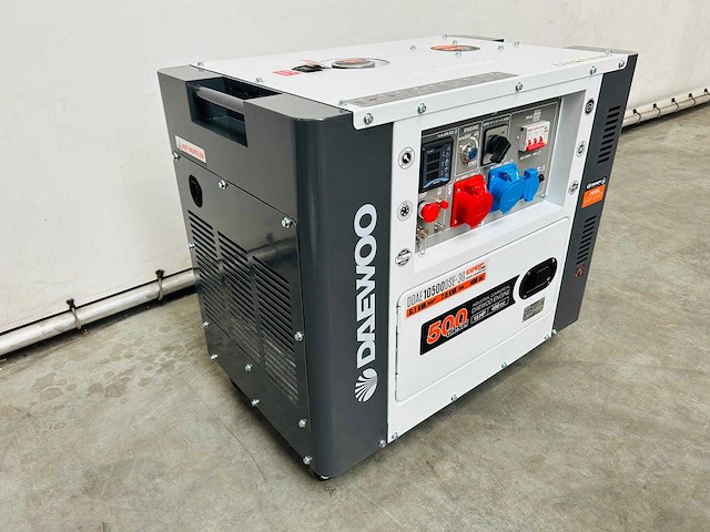 Daewoo - 2026 - ddae10500dse-3g - stroomgenerator 8.1kva - afbeelding 3 van  18