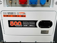 Daewoo - 2026 - ddae10500dse-3g - stroomgenerator 8.1kva - afbeelding 9 van  18