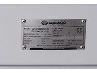Daewoo - 2026 - ddae10500dse-3g - stroomgenerator 8.1kva - afbeelding 4 van  12