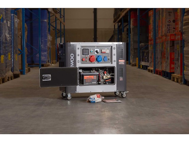 Daewoo - 2026 - ddae10500dse-3g - stroomgenerator 8.1kva - afbeelding 7 van  12