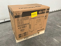 Daewoo - 2026 - ddae10500dse-3g - stroomgenerator 8.1kva - afbeelding 1 van  17