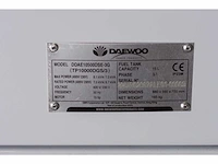 Daewoo - 2026 - ddae10500dse-3g - stroomgenerator 8.1kva - afbeelding 4 van  16