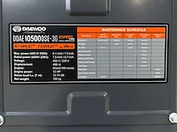 Daewoo - 2026 - ddae10500dse-3g - stroomgenerator 8.1kva - afbeelding 6 van  16