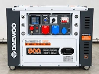 Daewoo - 2026 - ddae10500dse-3g - stroomgenerator 8.1kva - afbeelding 9 van  16
