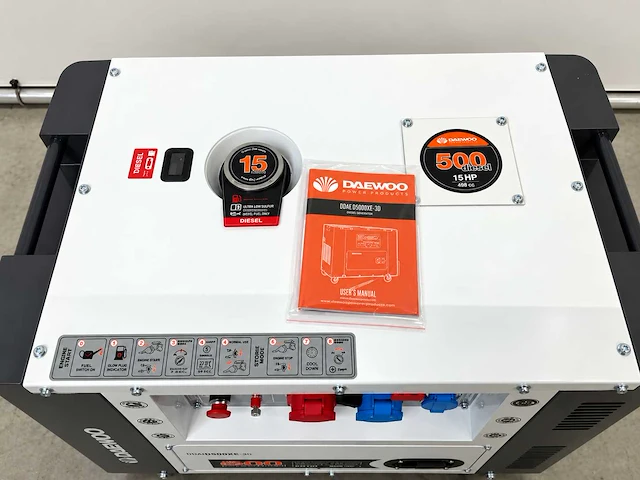 Daewoo - 2026 - ddae10500dse-3g - stroomgenerator 8.1kva - afbeelding 11 van  16