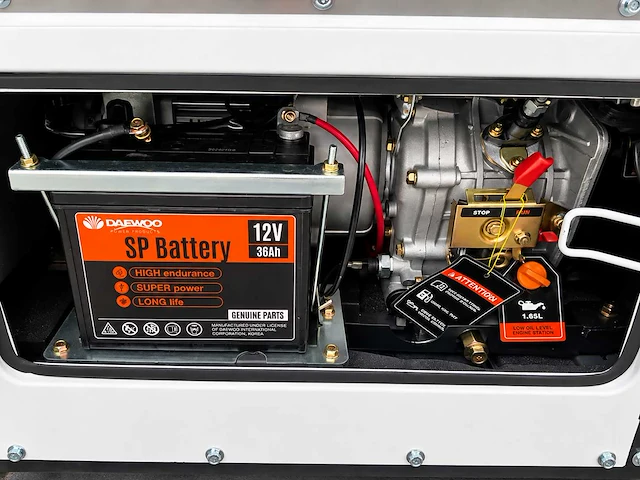 Daewoo - 2026 - ddae10500dse-3g - stroomgenerator 8.1kva - afbeelding 10 van  16