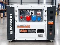Daewoo - 2026 - ddae10500dse-3g - stroomgenerator 8.1kva