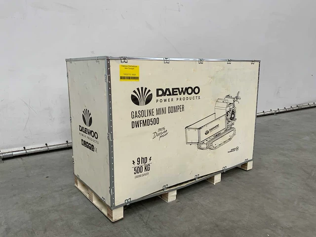 Daewoo - 2026 - dwfmd500 - hydraulische dumper benzine - afbeelding 6 van  15