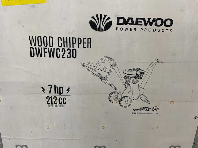 Daewoo - 2026 - dwfwc230 - wood chipper - afbeelding 6 van  16
