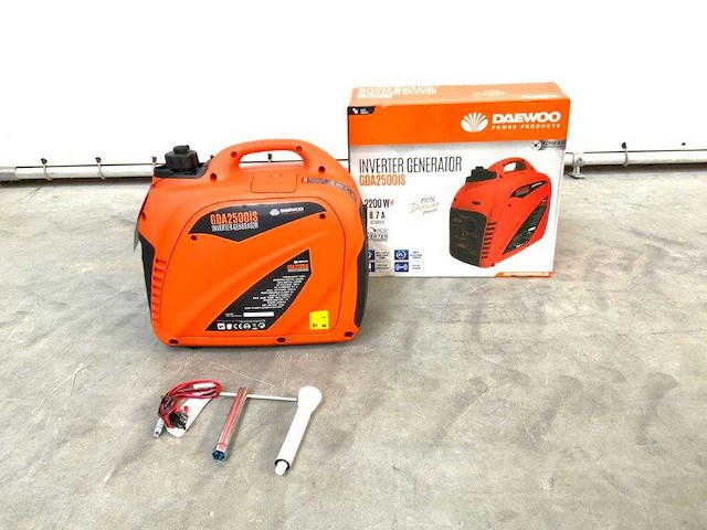 Daewoo - 2026 - gda2500is - inverter generator 2200w 8.7a - afbeelding 3 van  10