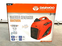 Daewoo - 2026 - gda2500is - inverter generator 2200w 8.7a - afbeelding 7 van  10