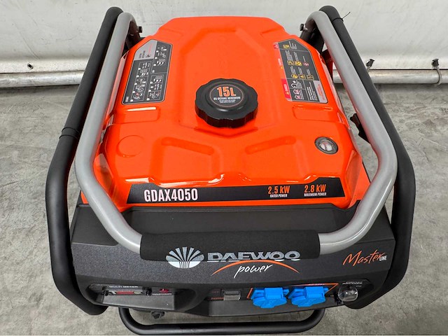 Daewoo - 2026 - gdax4050 - stroomgenerator 2.8kw - afbeelding 9 van  23