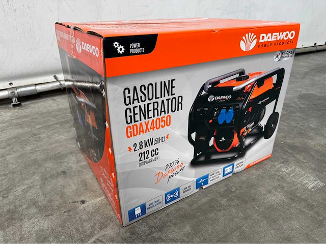 Daewoo - 2026 - gdax4050 - stroomgenerator 2.8kw - afbeelding 18 van  23