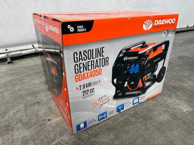 Daewoo - 2026 - gdax4050 - stroomgenerator 2.8kw - afbeelding 17 van  27