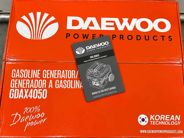 Daewoo - 2026 - gdax4050 - stroomgenerator 2.8kw - afbeelding 4 van  13